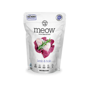 MEOW(ミャウ)フリーズドライキャットフード ラム&ホキ 猫用総合栄養食 280g