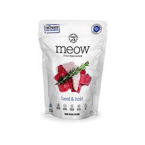 MEOW(ミャウ)フリーズドライキャットフード ビーフ&ホキ 猫用総合栄養食 280g