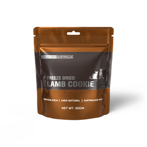 FREEZE DRIED LAMB COOKIE フリーズドライ ラムクッキー 犬猫用おやつ 50g