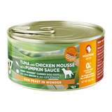 Furry Wonder ツナ＆パンプキンムース 犬用ウェットフード 商品パッケージ裏面 85g