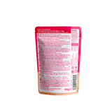 ミャオイングヘッズ 猫用パウチ サーモン 商品パッケージ裏面 100g