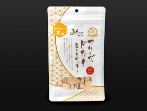 みちのくファーム フリーズドライ ミートクッキー 鹿肉 犬猫用おやつの商品パッケージ 100g