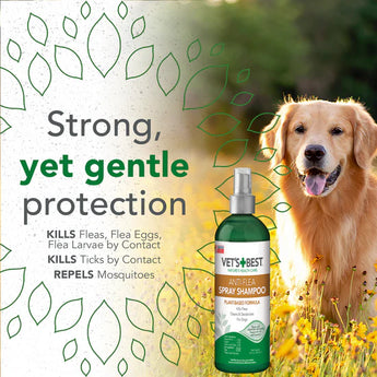 Vet's Best アンチフレアスプレーシャンプー for DOG 470ml 商品イメージ