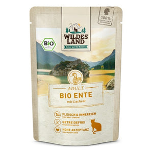 ワイルドランド Bio ピュアダック アダルト 猫用総合栄養食 ウェットフード パウチ 85g