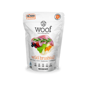 WOOF（ワフ）フリーズドライドッグフード ワイルドブラッシュテイル 犬用総合栄養食 280g
