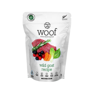 WOOF（ワフ）フリーズドライドッグフード ワイルドゴート 犬用総合栄養食 280g